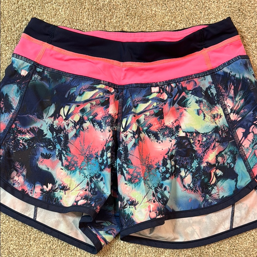 Ivivva by Lululemon girl athletic shorts